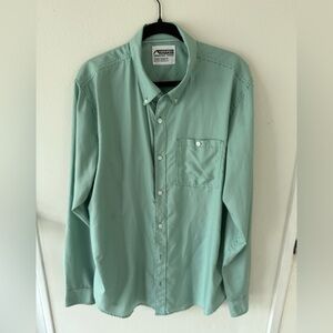 Mountain Khakis Men's Green Checkered Casual Shirt